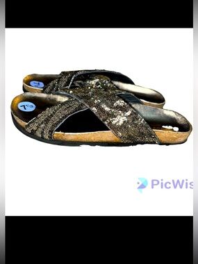 FREE PEOPLE Moonchild slip on sandals NEW